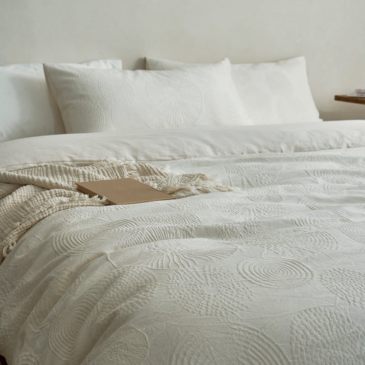 Elin Tencel Silky Jacquard Bedding Set / Bouquet