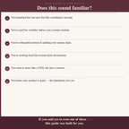 The Creative Brand Reset is for product-based creatives who launched fast and need a structured foundation