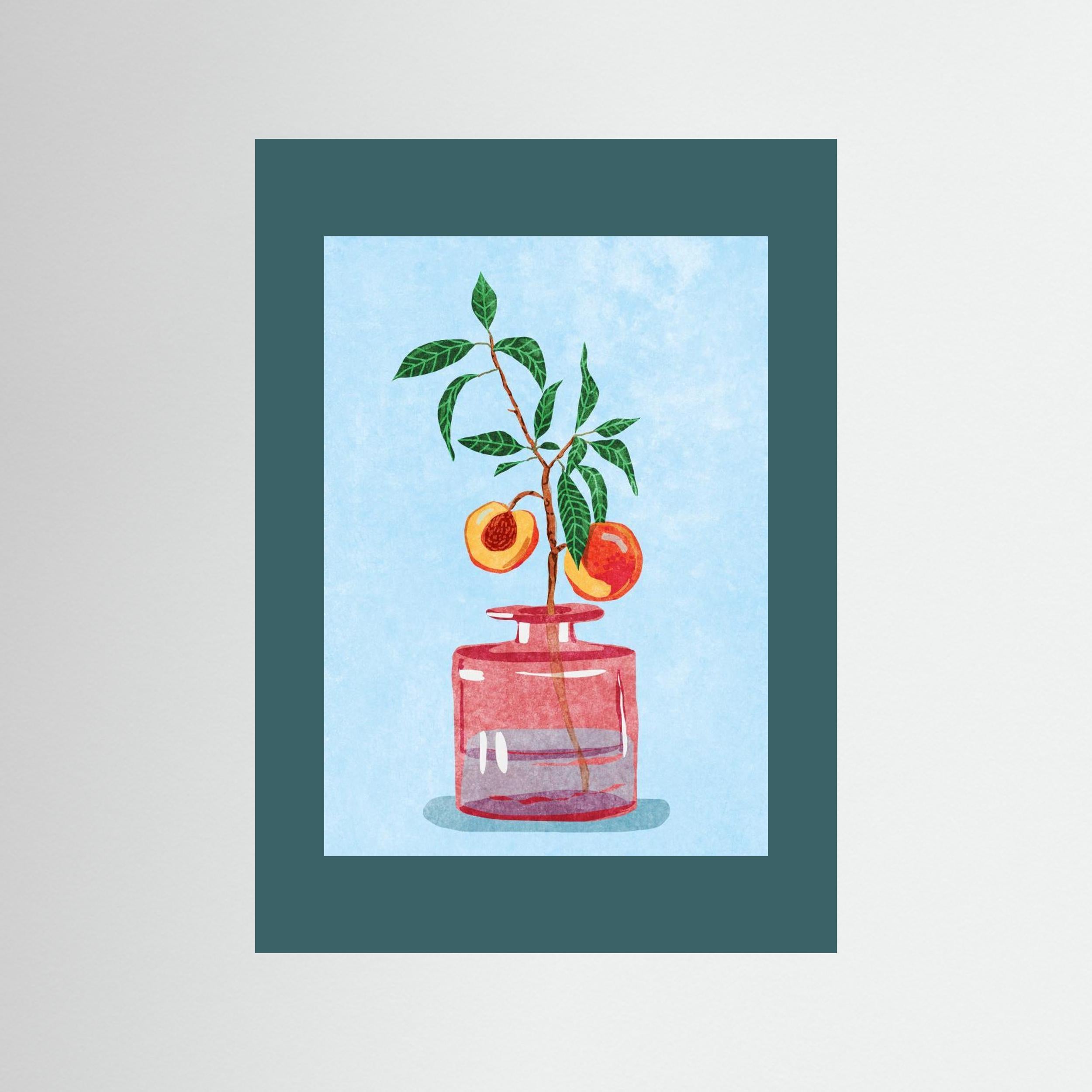 Peach Tree in Vase by Raissa Oltmanns