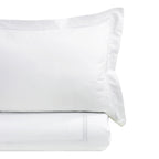 Mélange Home° 600 Thread Count Border Stripe Embroidered Duvet Set