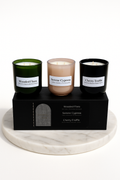 SETH2°17 Mystic Trinity Candle Set — Seasonal Luxury Concrete Candles