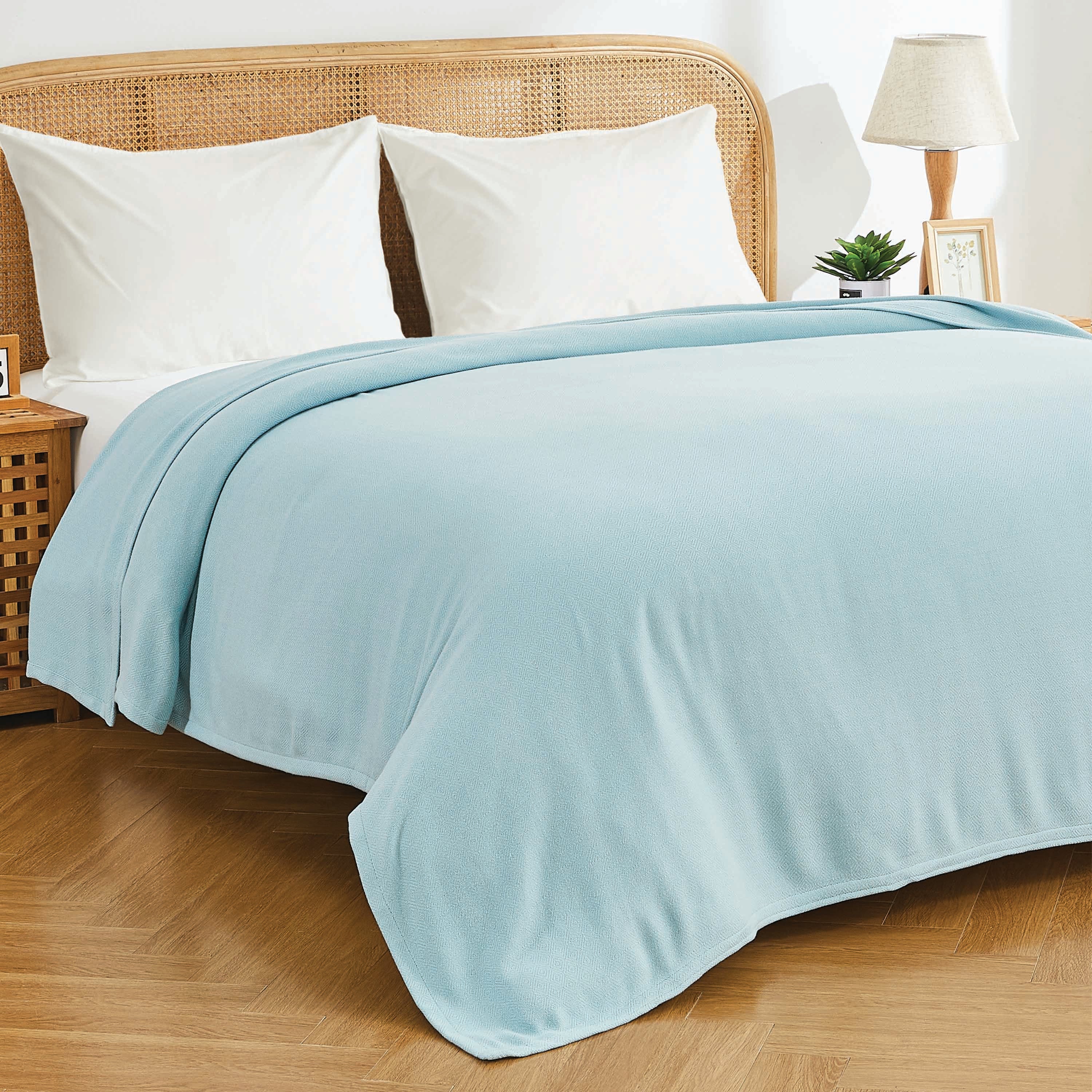Mélange Home° Bamboo-Cotton Breathable Blanket | Soft & Breathable
