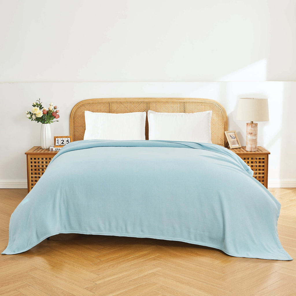 Mélange Home° Bamboo-Cotton Breathable Blanket | Soft & Breathable