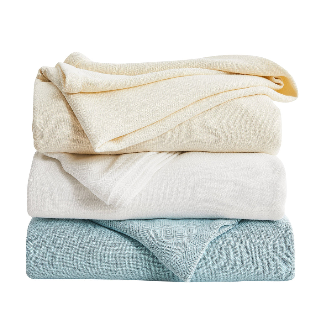 Mélange Home° Bamboo-Cotton Breathable Blanket | Soft & Breathable