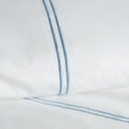 Mélange Home° 600 Thread Count Double Stripe Embroidered Duvet Set