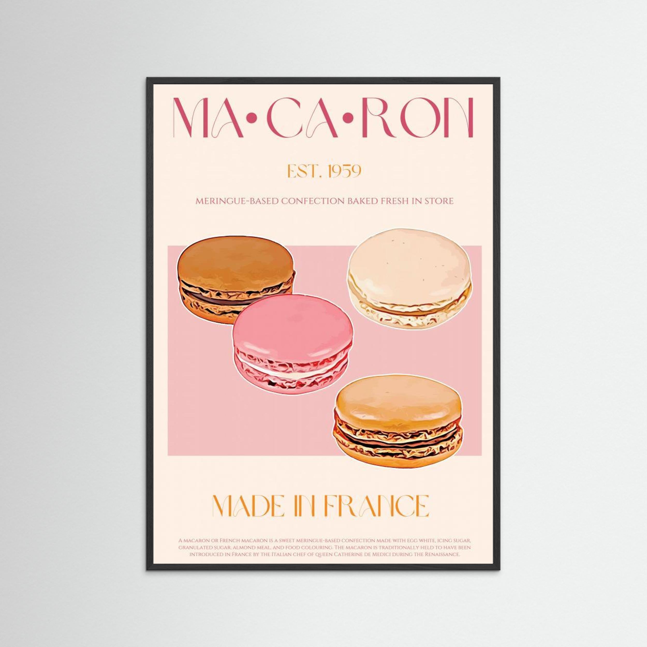 Macaron Print by Nazma Khokhar