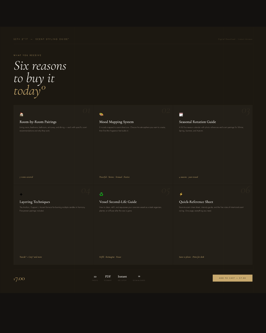 Scent Styling Guide°