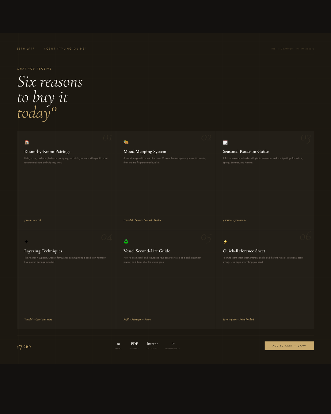 Scent Styling Guide°