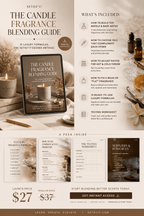 The Candle Fragrance Blending Guide: 15 Luxury Formulas for Artisan Makers PDF