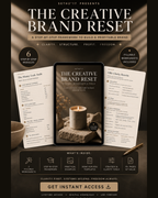 The Creative Brand Reset° — Digital Guide + Fillable Workbook