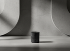 Noir Concrete Candle – Available in Tuxedo°, Cozy°, and Sweet Flame° 60-hour burn time | Refillable forever