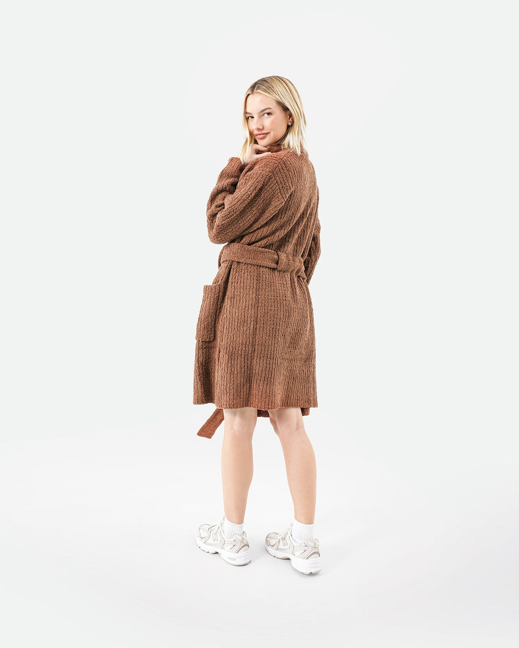 Sunday Citizen° Snug Ribbed Cardigan Robe — Soft Ribbed Loungewear