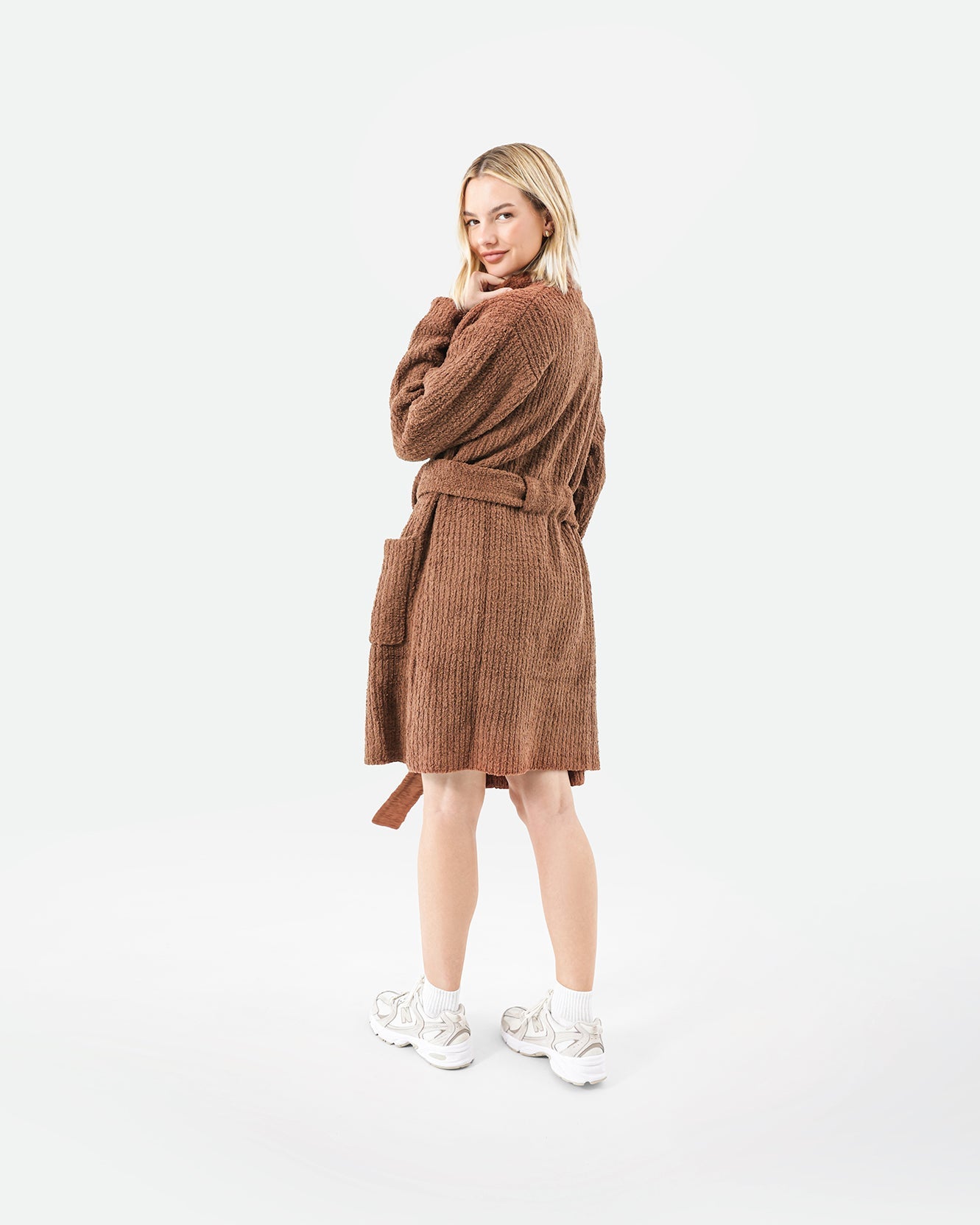 Sunday Citizen° Snug Ribbed Cardigan Robe — Soft Ribbed Loungewear