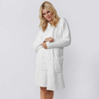 Sunday Citizen° Snug Ribbed Cardigan Robe — Soft Ribbed Loungewear