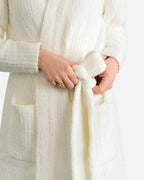 Sunday Citizen° Snug Ribbed Cardigan Robe — Soft Ribbed Loungewear