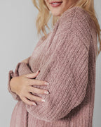 Sunday Citizen° Snug Ribbed Cardigan Robe — Soft Ribbed Loungewear