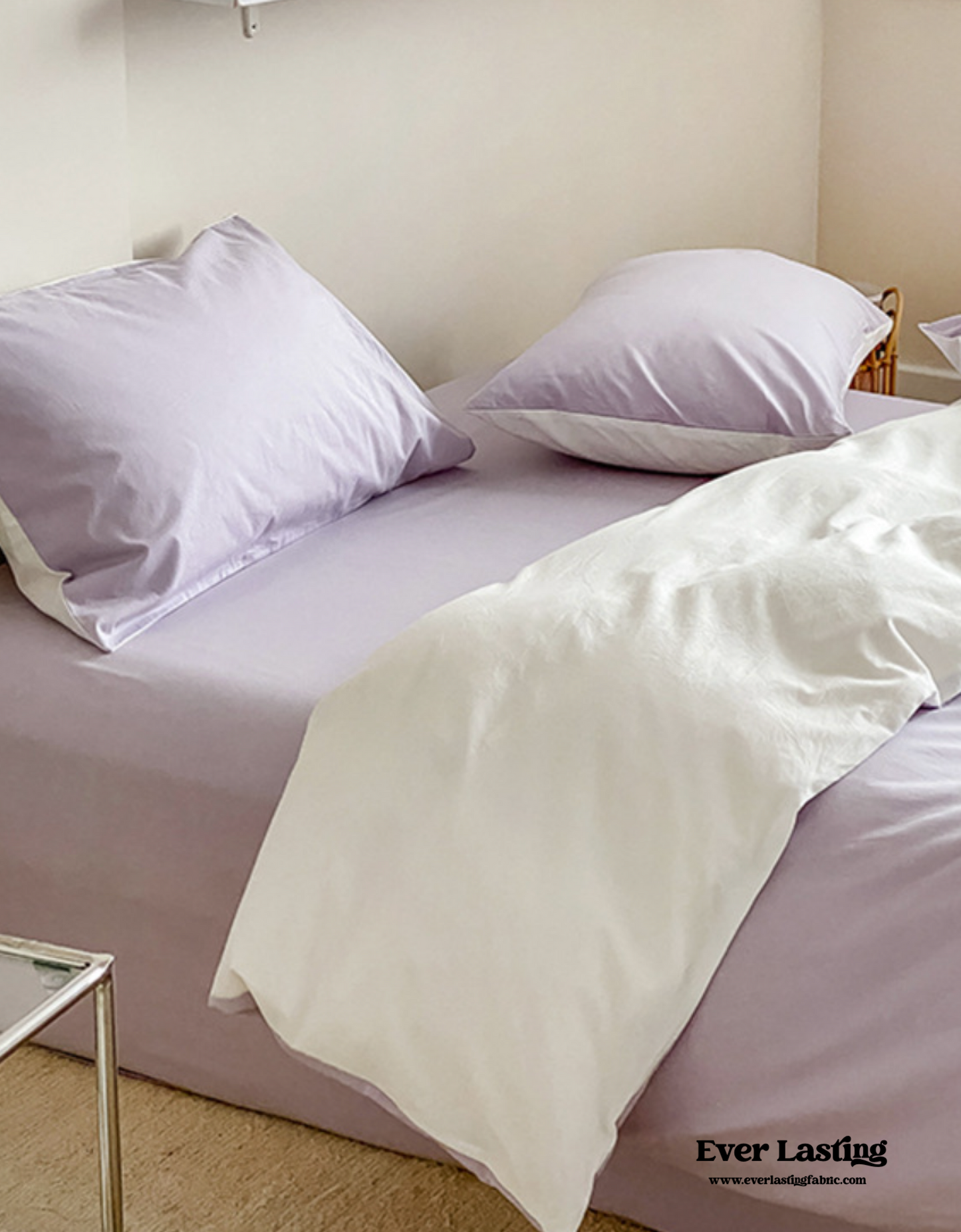 Bold Duo Reversible Bedding Set / Burnt Orange + Custard