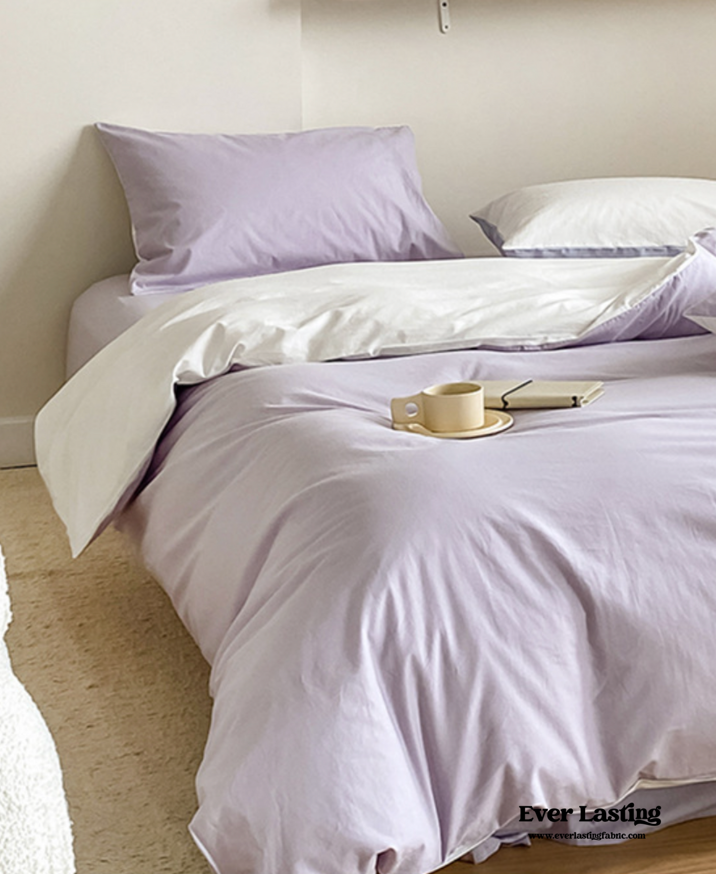 Bold Duo Reversible Bedding Set / Burnt Orange + Custard