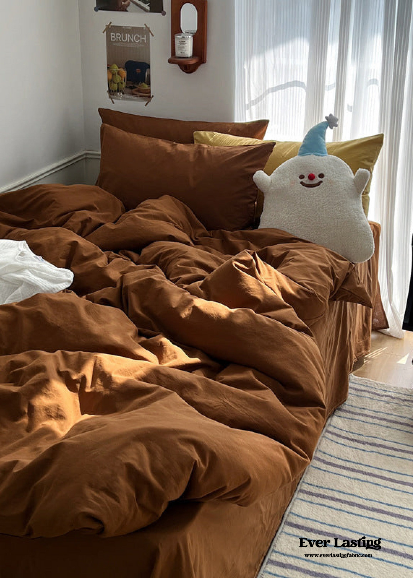 Burnt Orange Bedding Set