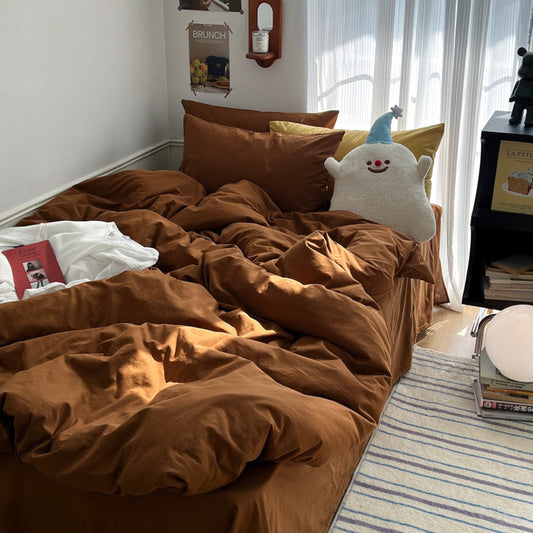 Burnt Orange Bedding Set