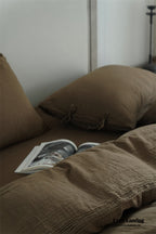 Ever Lasting° Evelyn Retro Double Gauze Bedding Set | Breathable Cotton, Soft, Lightweight & Cozy