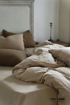 Ever Lasting° Evelyn Retro Double Gauze Bedding Set | Breathable Cotton, Soft, Lightweight & Cozy