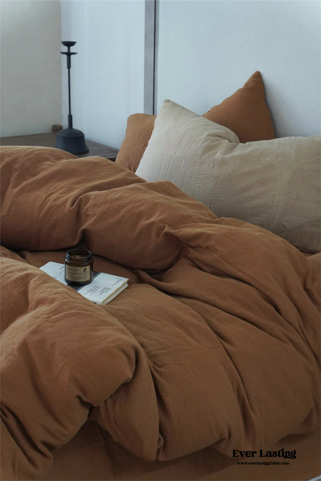 Ever Lasting° Evelyn Retro Double Gauze Bedding Set | Breathable Cotton, Soft, Lightweight & Cozy