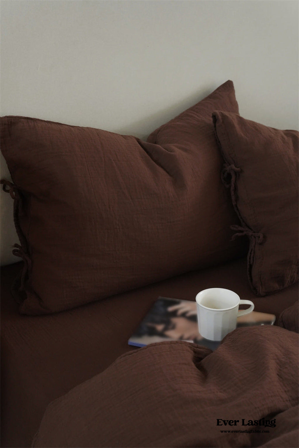 Ever Lasting° Evelyn Retro Double Gauze Bedding Set | Breathable Cotton, Soft, Lightweight & Cozy