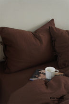 Ever Lasting° Evelyn Retro Double Gauze Bedding Set | Breathable Cotton, Soft, Lightweight & Cozy