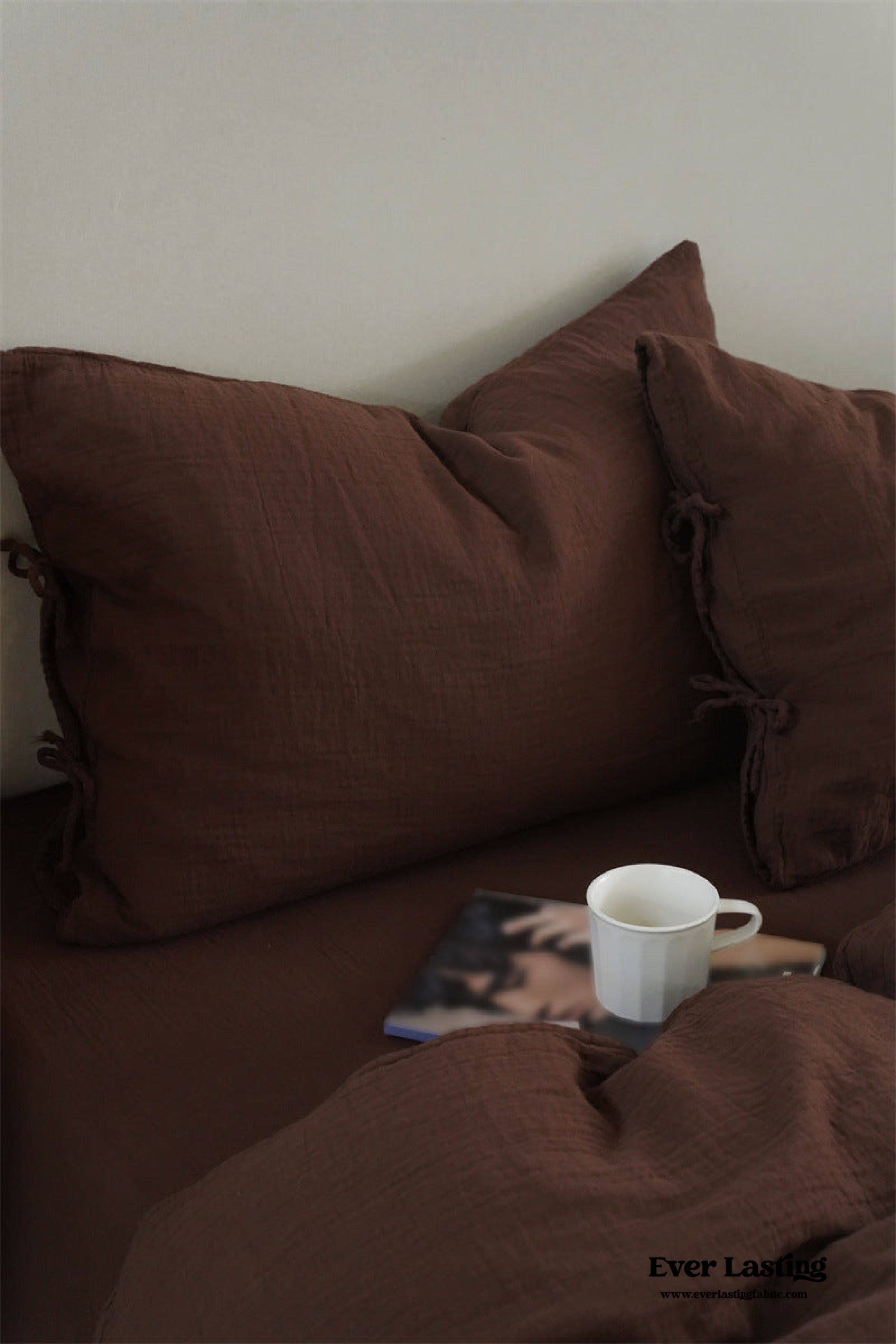 Ever Lasting° Evelyn Retro Double Gauze Bedding Set | Breathable Cotton, Soft, Lightweight & Cozy