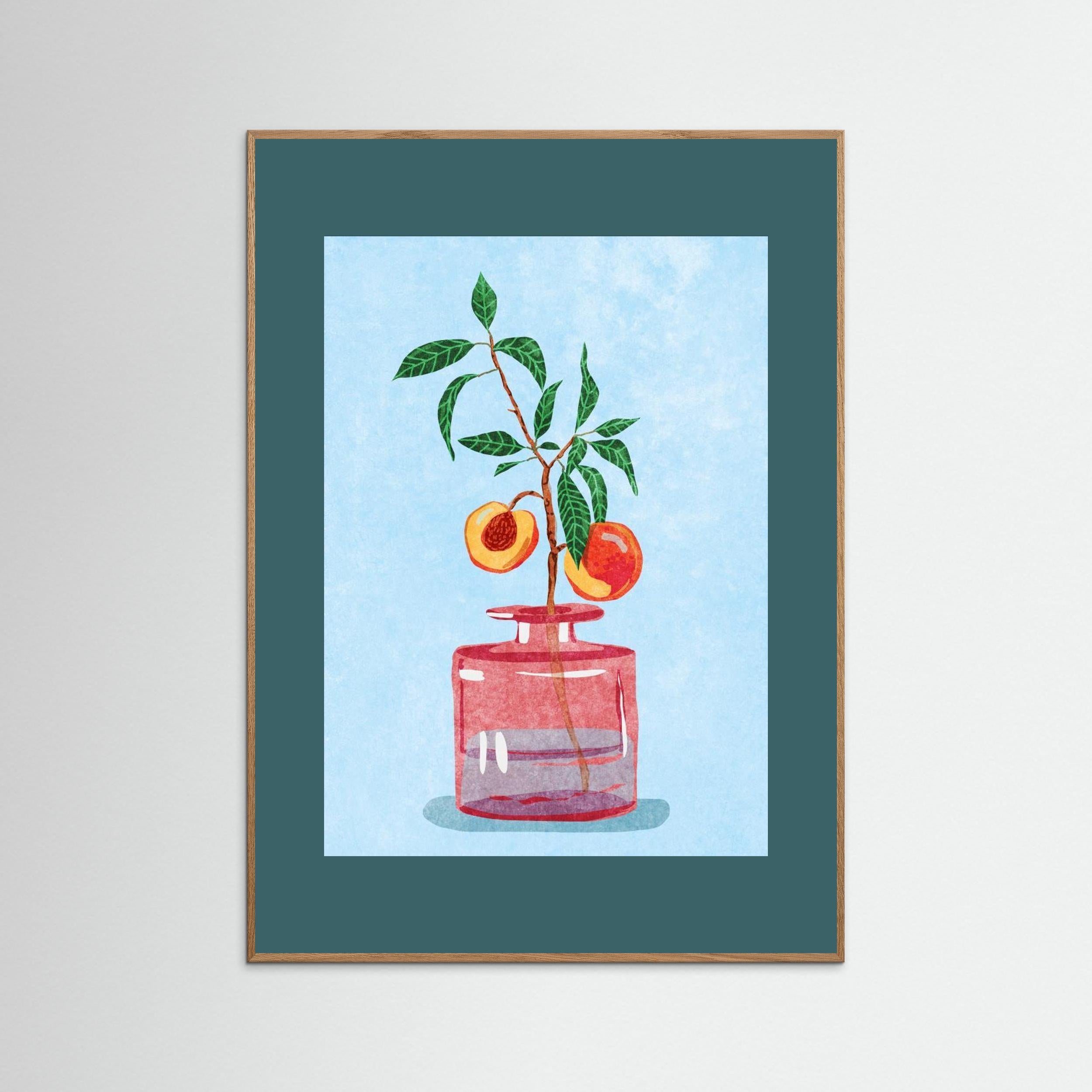 Peach Tree in Vase by Raissa Oltmanns