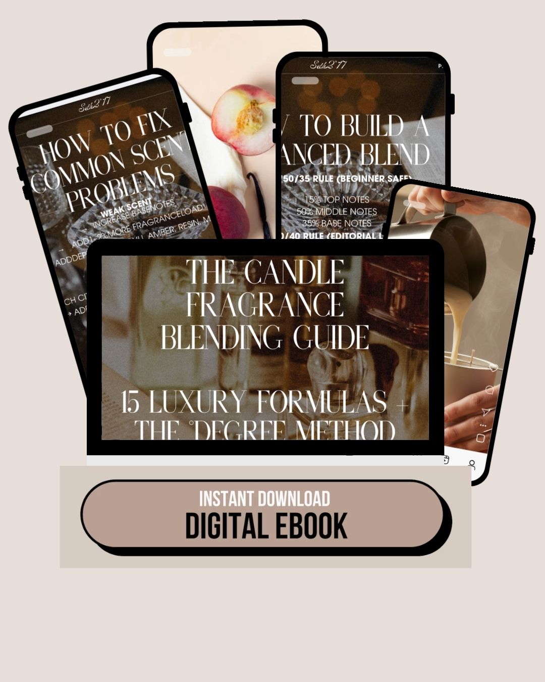 The Candle Fragrance Blending Guide-15 Luxury Formulas