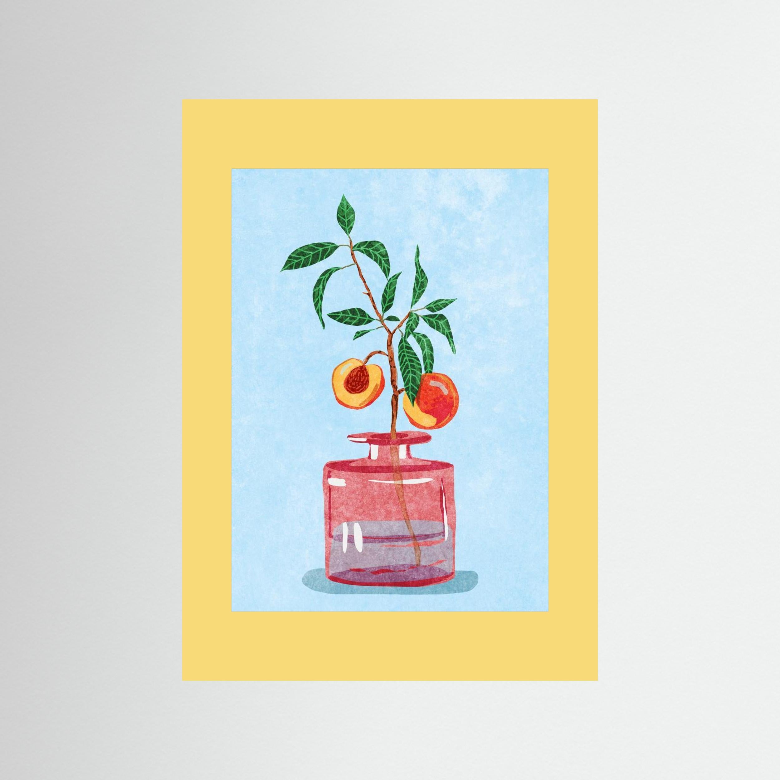 Peach Tree in Vase by Raissa Oltmanns