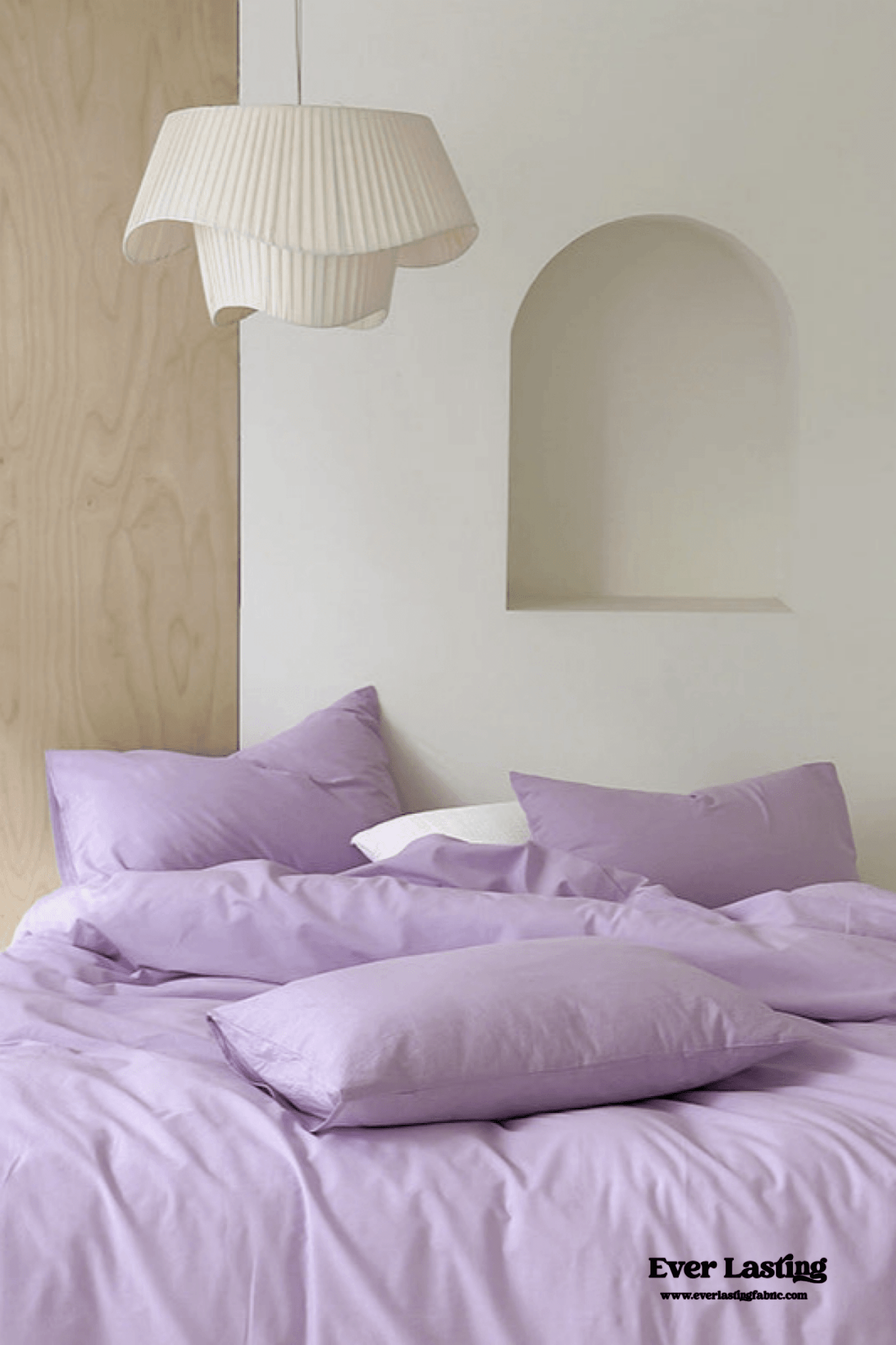 Ever Lasting° Modern Washed Cotton Bedding Set — Black Stripe