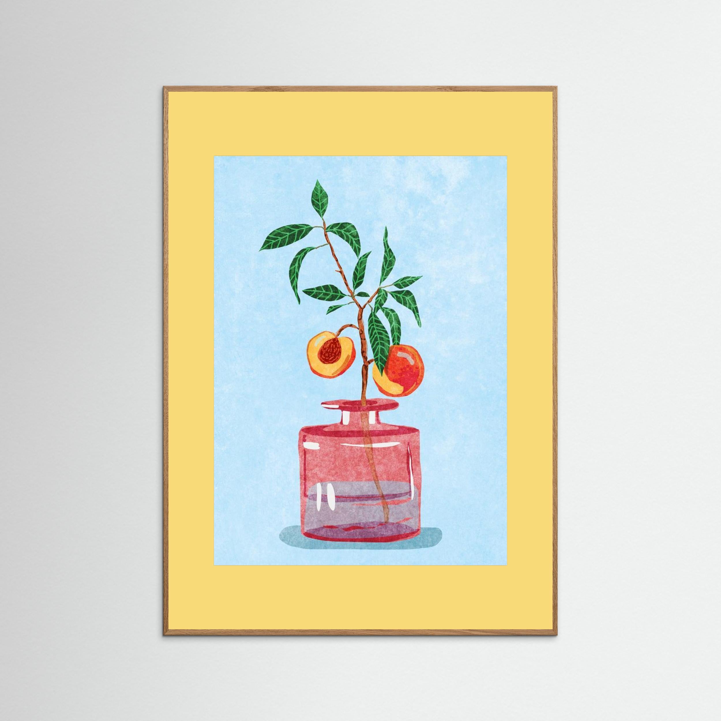 Peach Tree in Vase by Raissa Oltmanns